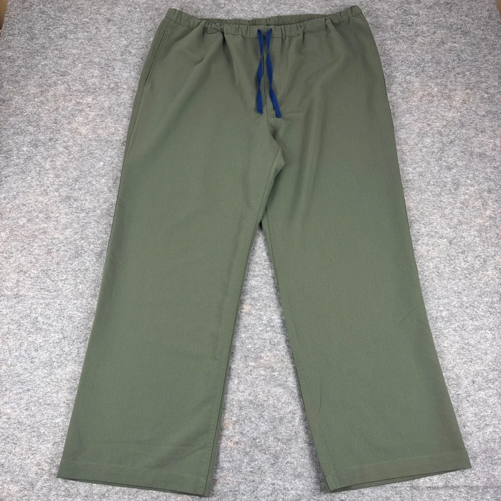 FIGS Pisco Scrub Pants FM4500S Green Mens XXL 2XL Short *